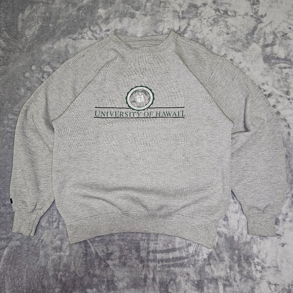 Vintage JANSPORT UNIVERSITY OF HAWAII CREWNECK SWEATSHIRT RN#52755 Size Small